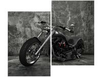 80X70CM CHOPPER DUO OBRAZ