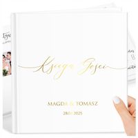 KSIĘGA GOŚCI ANKIETA oraz ZŁOCONE IMIONA II Elegancka i Personalizowana
