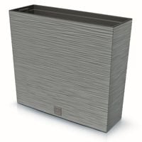 Donica wysoka skrzynka taras 58x18x49 cm szary