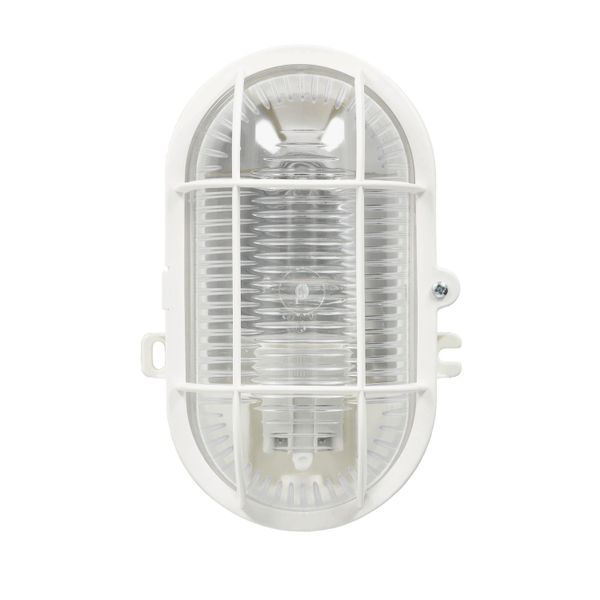 Oprawa ASTRAL 100 siatka plastikowa biała E27 zdjęcie 2