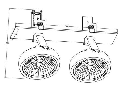 Spot GINO DL 2 20006-BK - Zuma Line na Arena.pl