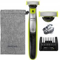 GOLARKA TRYMER DO ZAROSTU BRODY MASZYNKA PHILIPS ONEBLADE 360 + ETUI