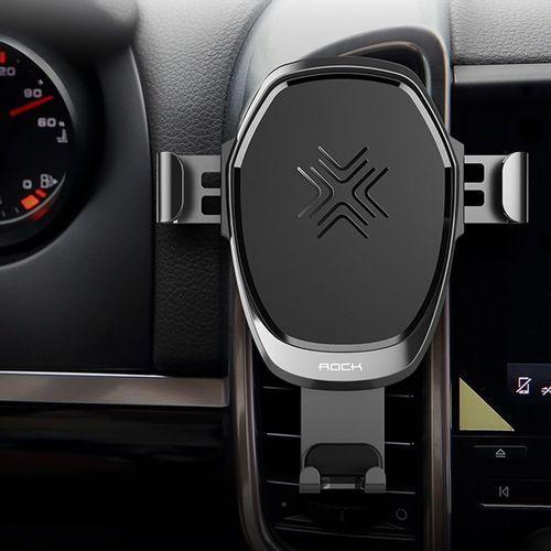 ROCK GRAVITY VENT CAR MOUNT WIRELESS CHARGER GREY na Arena.pl