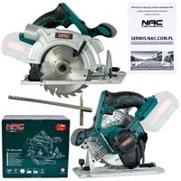 PILARKA TARCZOWA AKUMULATOROWA NAC CS-165-LI-20V AKUMULITISYSTEM 20 V