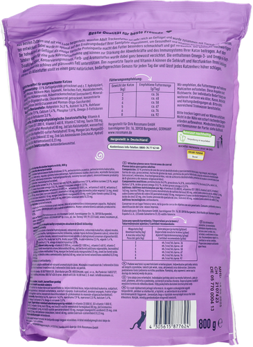 ZESTAW 3 SZTUK WINSTON SUCHA KARMA DLA KOTÓW Z DROBIEM 800 G na Arena.pl