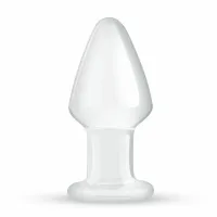 glas no. 25 - szklany korek anatomiczny, średni rozmiar, 4,6 cm