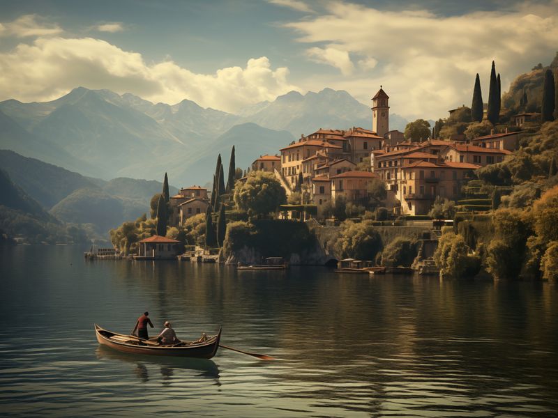 Plakat 40x30cm Spokojna Nostalgia zdjęcie 1