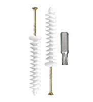 ŚLIMAK KOŁEK ŚLIMAKI KOŁKI DO STYROPIANU 125 mm + WKRĘTY 20 szt + BIT