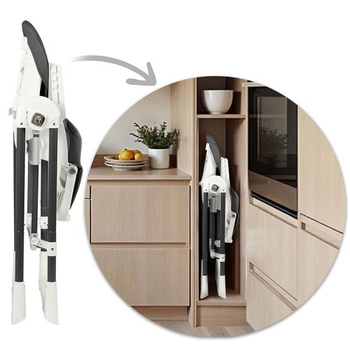 Krzesełko do karmienia Nukido Elite czarne na Arena.pl