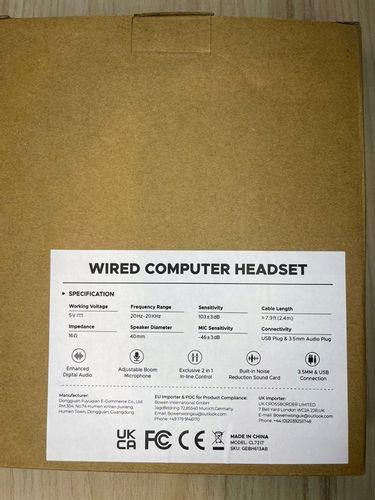 Słuchawki z Microfonem USB/3.5 mm na Arena.pl