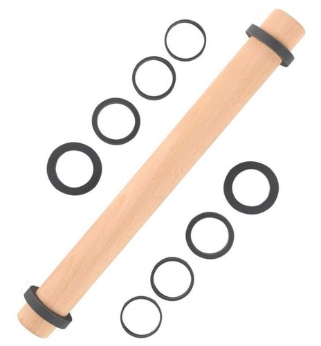 Regulowany Wałek Do Ciasta Z Drewna Bukowego 40 Cm na Arena.pl