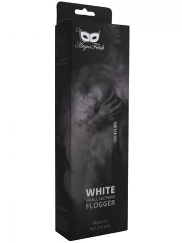 white small leopard flogger na Arena.pl