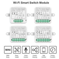 PRZEKAŹNIK PRZEŁĄCZNIK WŁĄCZNIK ŚWIATŁA 1 CH WiFi DOPUSZKOWY MINI SMART TUY