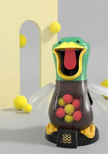 GŁODNA KACZKA STRZELANIE DO CELU KULKAMI GRA ZRĘCZNOŚCIOWA 2 x PISTOLET na Arena.pl