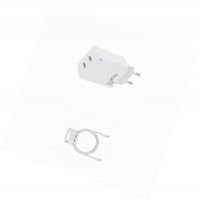 Ładowarka sieciowa GaN 45W dwa USB-C z kabelem do Samsung Galaxy A36 5G