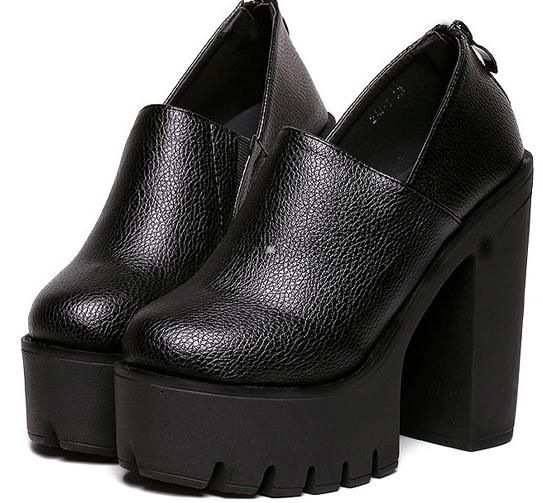 Buty Damskie - NA PLATFORMIE I SŁUPKU zdjęcie 1