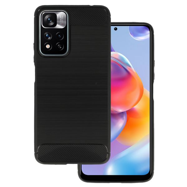Back Case CARBON do XIAOMI REDMI NOTE 11 PRO PLUS 5G Czarny zdjęcie 1