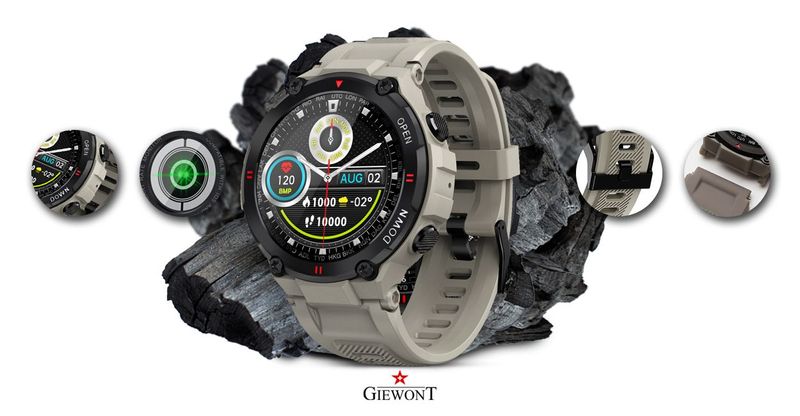 Smartwatch Giewont GW430-2 Szary zdjęcie 10