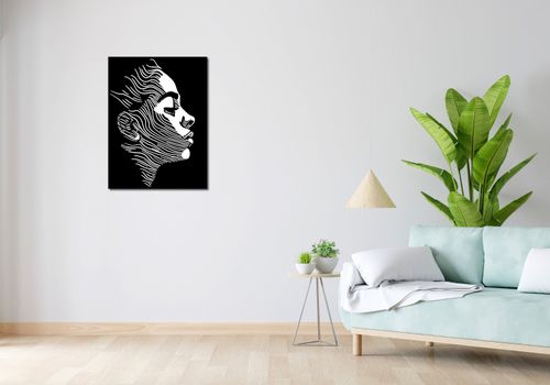 Plakat 60x80cm Linie Wyrazu na Arena.pl