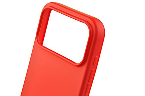 Etui silikonowe Tint do Apple iPhone 17 Pro Max czerwony na Arena.pl