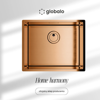 Zlewozmywak GLOBALO RIWOLO 50.1 COPPER