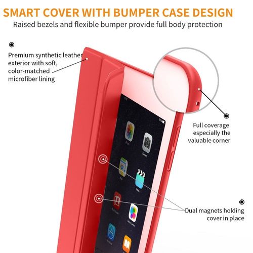TECH-PROTECT SMARTCASE IPAD 9.7 2017/2018 RED na Arena.pl