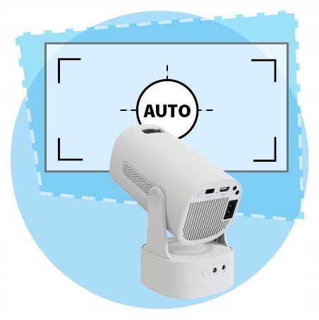 Bezprzewodowy Rzutnik KVTS01 projektor miracast 4k bateria w zestawie Etui na Arena.pl