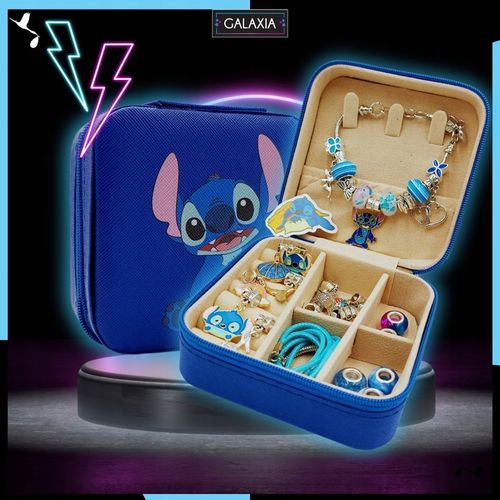 ZESTAW DO ROBIENIA BRANSOLETEK NASZYJNIKÓW Do Biżuterii STITCH LILO i STICH na Arena.pl