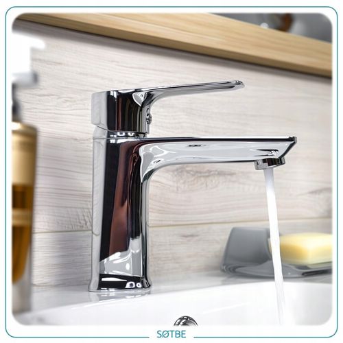 Kran do umywalki stojący bateria do łazienki umywalkowa oszczędna SOTBE na Arena.pl