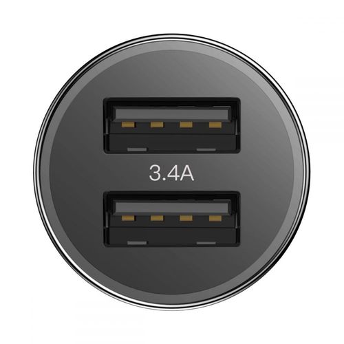 BASEUS C01 2-PORT USB CAR CHARGER BLACK na Arena.pl