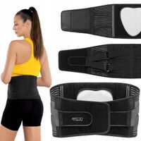 PAS LĘDŹWIOWY KRZYŻOWY GORSET ORTOPEDYCZNY ORTEZA STABILIZATOR PLECY