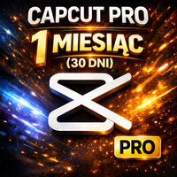 CAPCUT PRO 1 MIESIĘC (30 DNI) | PREMIUM | NATYCHMIAST 24/7