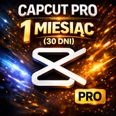 CAPCUT PRO 1 MIESIĘC (30 DNI) | PREMIUM | NATYCHMIAST 24/7