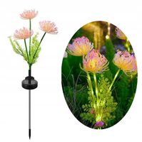 LAMPKA SOLARNA OGRODOWA Wbijana LED KWIAT LILIA PAJĘCZA Dekoracyjna 4887