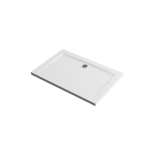 Forma X brodzik prostokątny 120x80 cm  struktura, niski, biały mat na Arena.pl