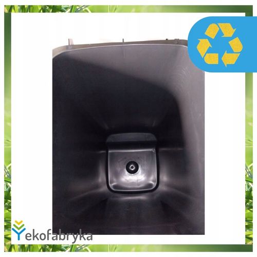 Pojemnik na śmieci 240l odpad ZMIESZANE Kosz WEBER Najwyższa Jakość CZARNY na Arena.pl