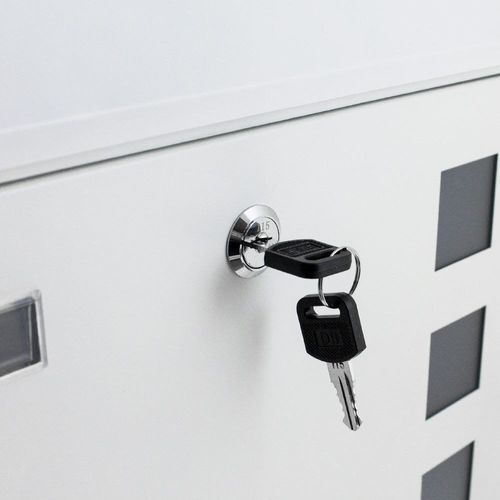 16056 Skrzynka na listy biała z wrzutem okienka poglądowe post gazety na Arena.pl