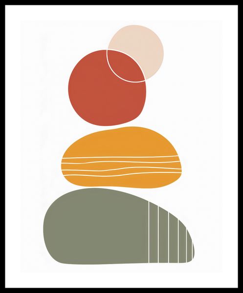 Plakat 40x50cm Formy w Równowadze zdjęcie 3
