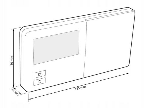 PRZEWODOWY STEROWNIK REGULATOR PIECA TERMOSTAT POKOJOWY AURATON tygodniowy na Arena.pl