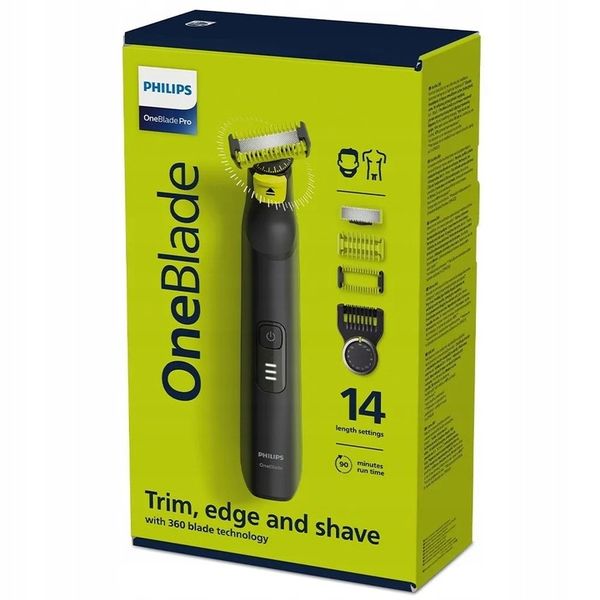 Golarka Philips One Blade Pro 360 Face + Body golarka philips ONEBLADE PRO zdjęcie 8
