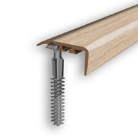 LISTWA KĄTOWNIK SCHODOWY 30x14mm PVC KLON 1P 2m