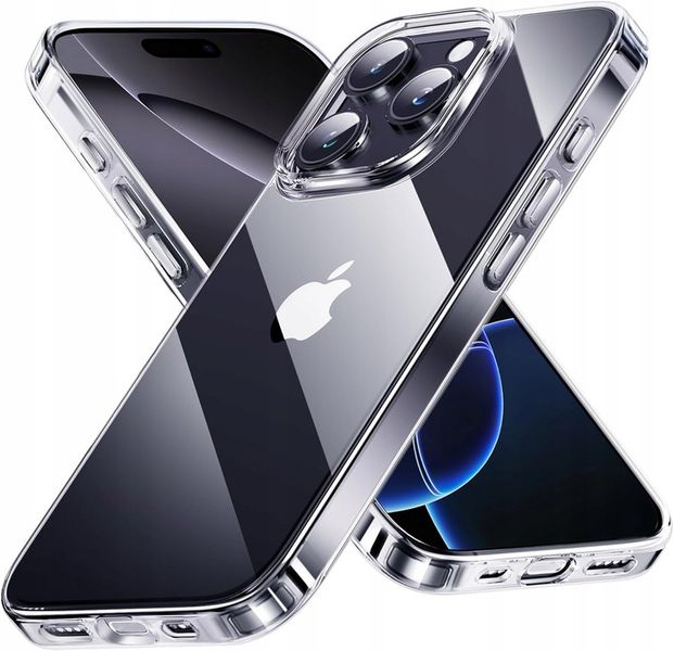 ETUI DO IPHONE 16 PRO MAX CLEAR CASE OBUDOWA PREMIUM SUPER MOCNE zdjęcie 2