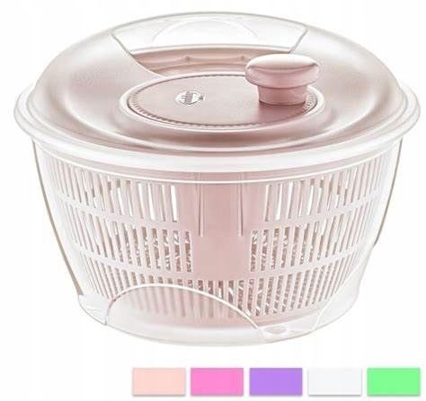 WIRÓWKA SUSZARKA CEDZAK DO SAŁATY WARZYW OWOCÓW 5L KOSZYK KOLORY JAKOŚĆ na Arena.pl