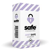 safe   condoms just safe standard (10 pcs)