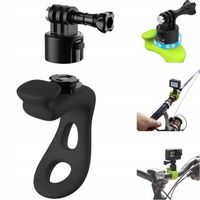 Uchwyt Rowerowy Silikon na Kierownicę do GoPro Hero 12 11 10 9 8 7 6 5 DJI
