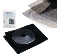 MOSKITIERA SIATKA NA OKNO OWADY 130x150 + RZEP