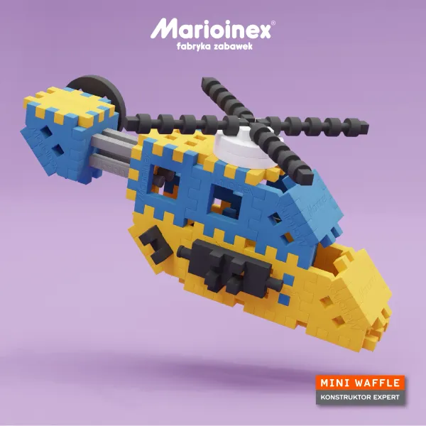 Klocki Mini Waffle. Konstruktor expert (141 elementów) zdjęcie 3