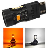 żarówka LED P27/7W 3157 12V bez błędu, dwa kolory, EU-USA