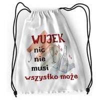 Plecak Dla Wujka Szkolny Worek Torba Z Nadrukiem Ze Zdjęciem