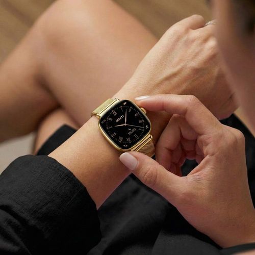 smartwatch gravity złoty bransoleta + pasek gt32-2 na Arena.pl